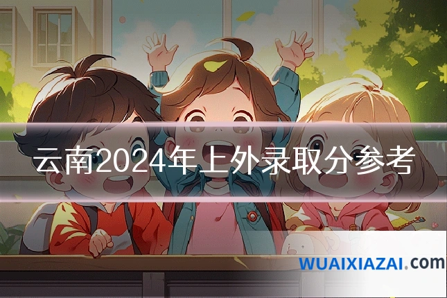 云南2024年上外录取分参考