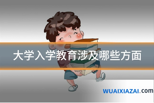 大学入学教育涉及哪些方面