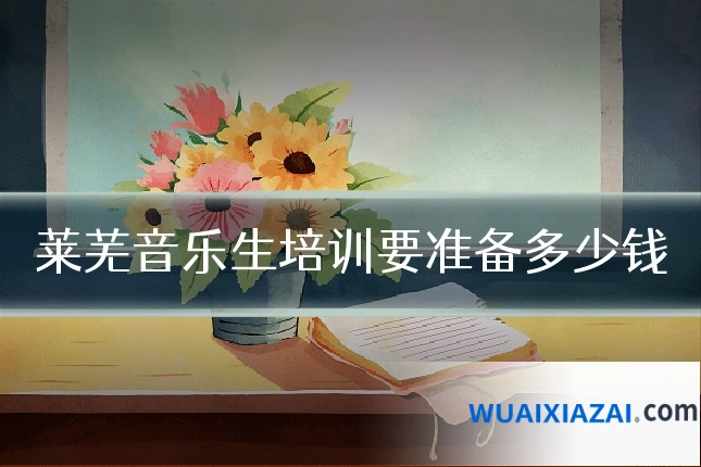 莱芜音乐生培训要准备多少钱