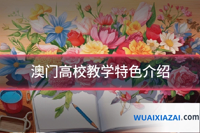 澳门高校教学特色介绍