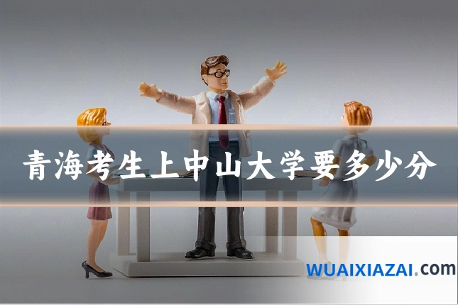 青海考生上中山大学要多少分