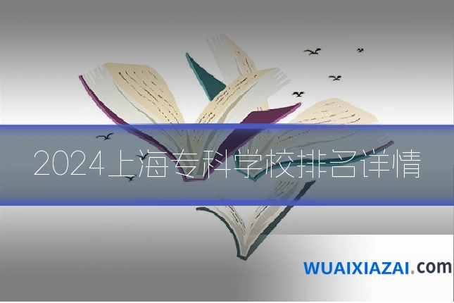 2024上海专科学校排名详情