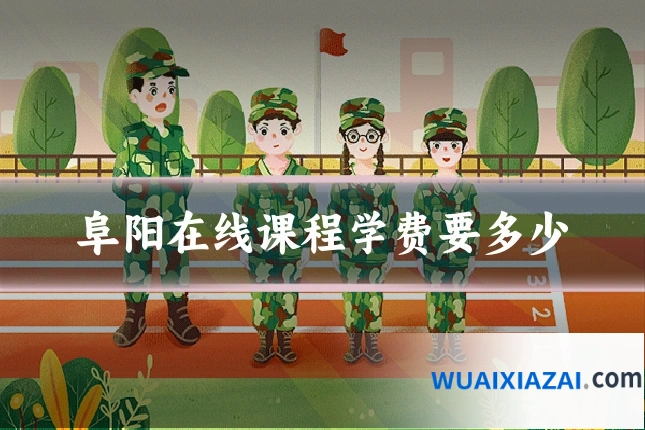 阜阳在线课程学费要多少