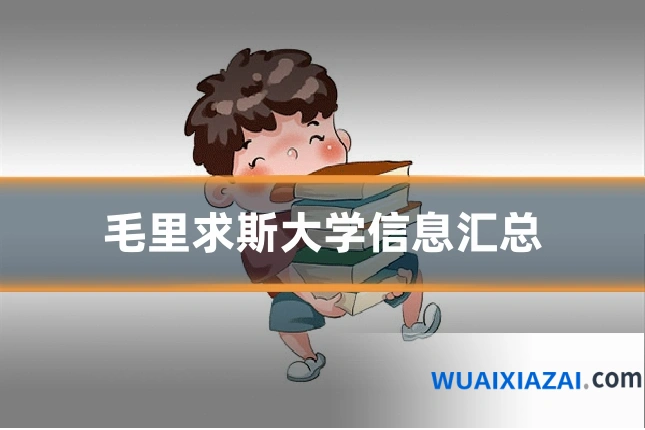 毛里求斯大学信息汇总