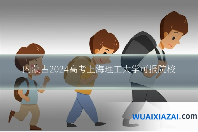 内蒙古2024高考上海理工大学可报院校
