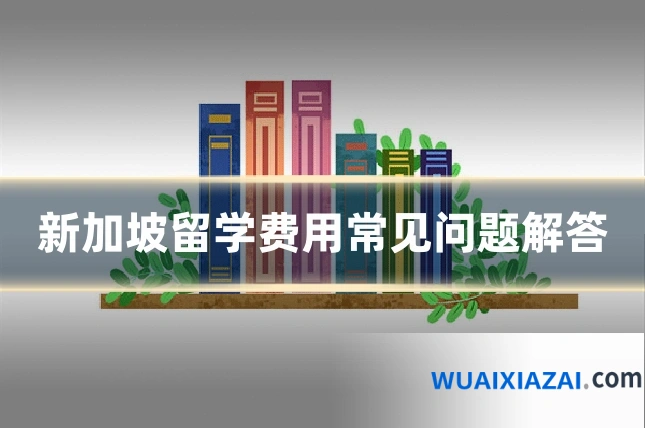 新加坡留学费用常见问题解答