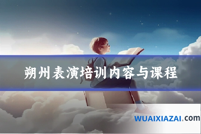朔州表演培训内容与课程