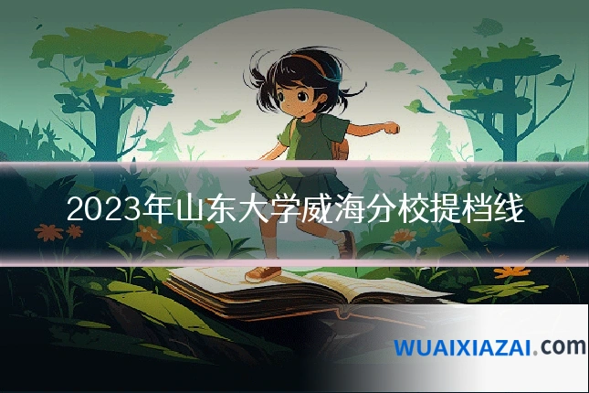 2023年山东大学威海分校提档线