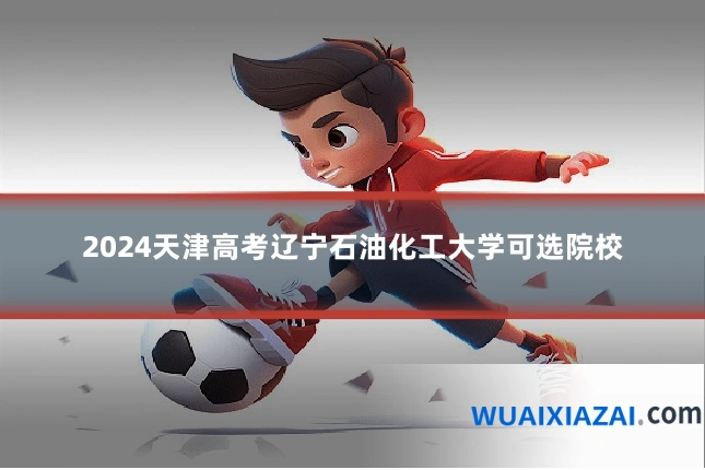 2024天津高考辽宁石油化工大学可选院校