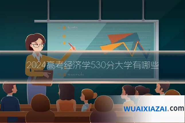 2024高考经济学530分大学有哪些