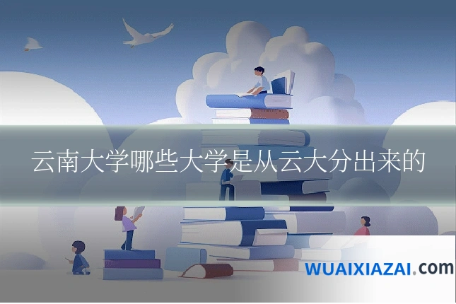 云南大学哪些大学是从云大分出来的