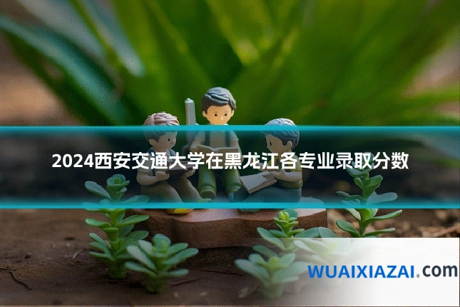 2024西安交通大学在黑龙江各专业录取分数