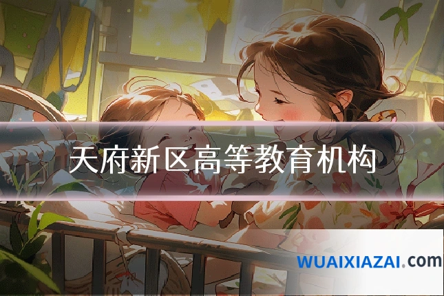 天府新区高等教育机构
