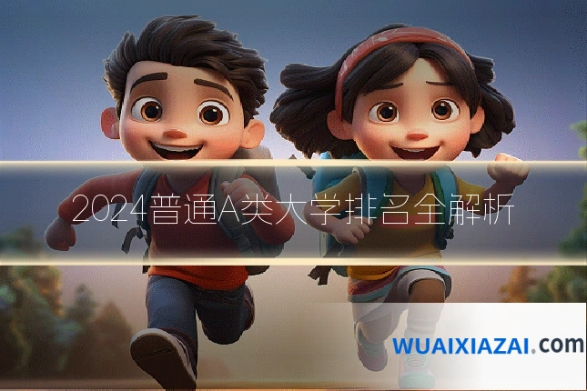 2024普通A类大学排名全解析