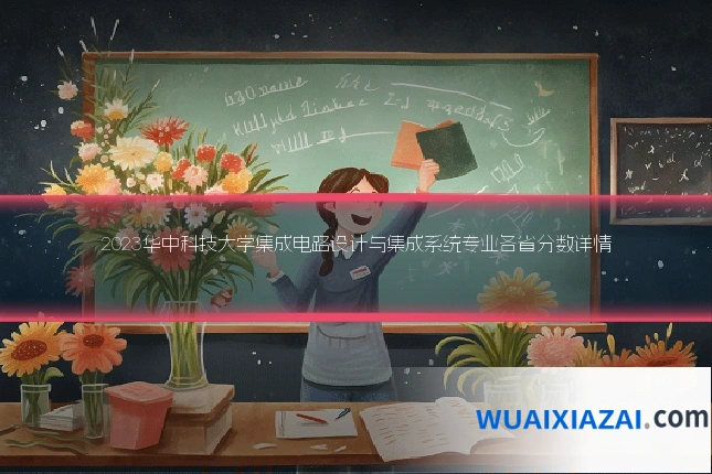 2023华中科技大学集成电路设计与集成系统专业各省分数详情