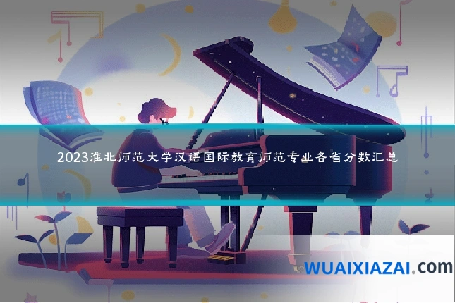 2023淮北师范大学汉语国际教育师范专业各省分数汇总