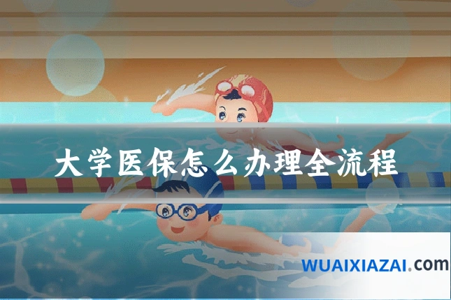 大学医保怎么办理全流程