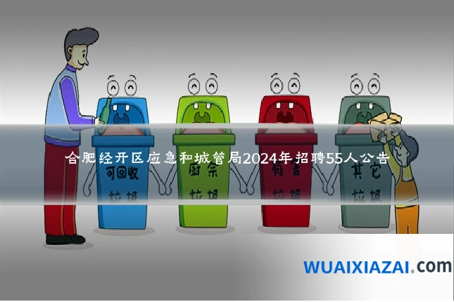 合肥经开区应急和城管局2024年招聘55人公告