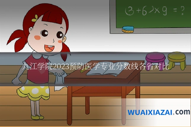 九江学院2023预防医学专业分数线各省对比