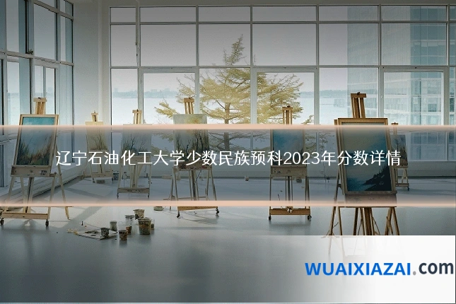 辽宁石油化工大学少数民族预科2023年分数详情