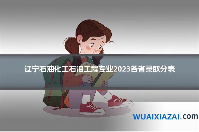 辽宁石油化工石油工程专业2023各省录取分表
