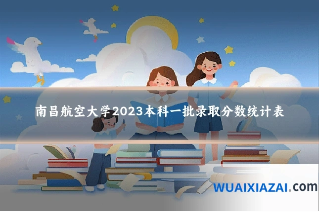 南昌航空大学2023本科一批录取分数统计表