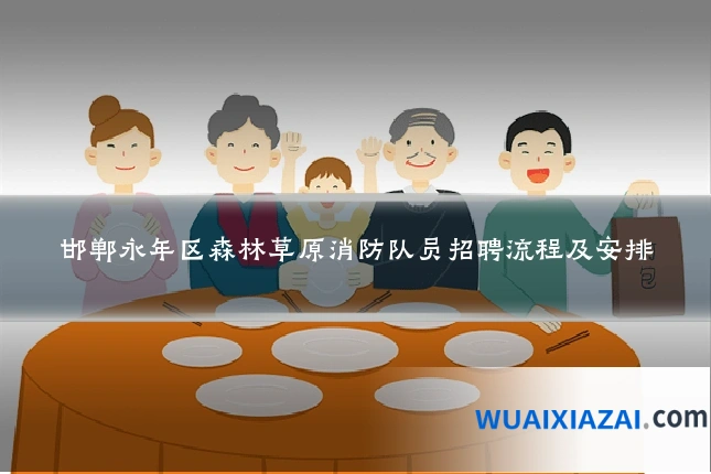 邯郸永年区森林草原消防队员招聘流程及安排