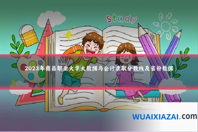 2023年南昌职业大学大数据与会计录取分数线及省份数据