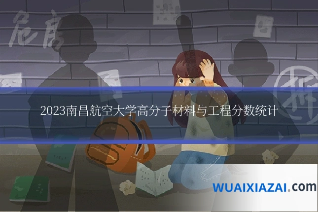 2023南昌航空大学高分子材料与工程分数统计