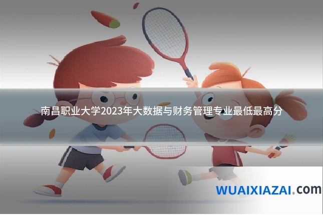 南昌职业大学2023年大数据与财务管理专业最低最高分
