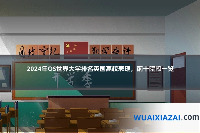 2024年QS世界大学排名英国高校表现，前十院校一览
