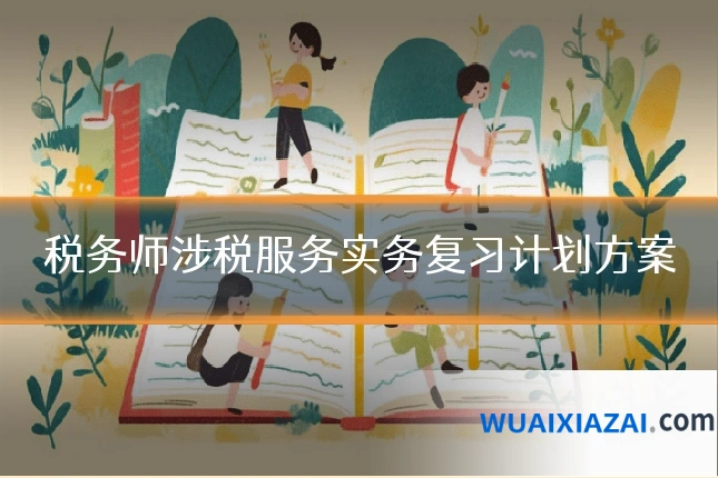 税务师涉税服务实务复习计划方案
