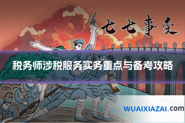 税务师涉税服务实务重点与备考攻略