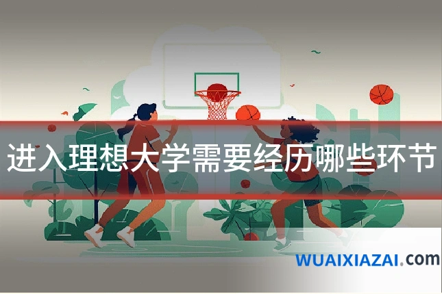 进入理想大学需要经历哪些环节