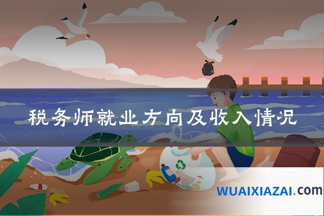 税务师就业方向及收入情况