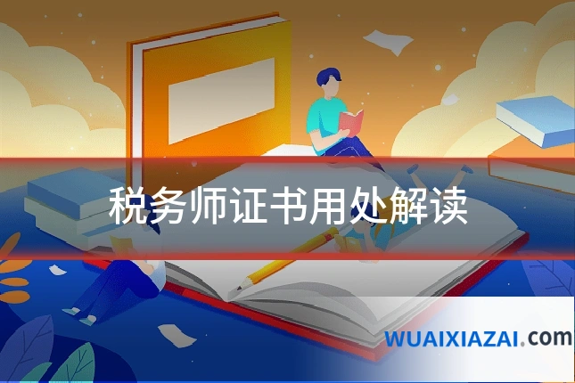 税务师证书用处解读