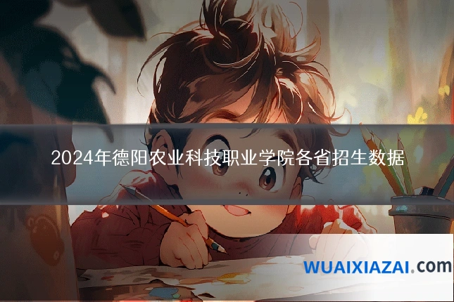 2024年德阳农业科技职业学院各省招生数据