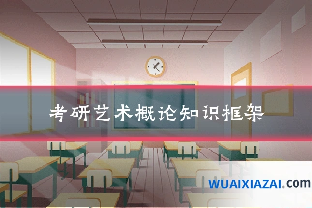 考研艺术概论知识框架