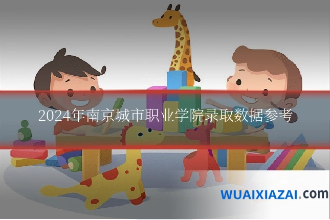 2024年南京城市职业学院录取数据参考