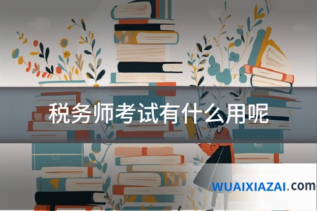 税务师考试有什么用呢