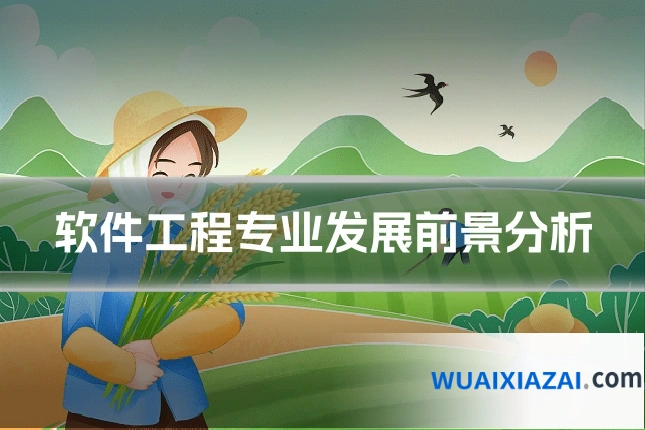 软件工程专业发展前景分析