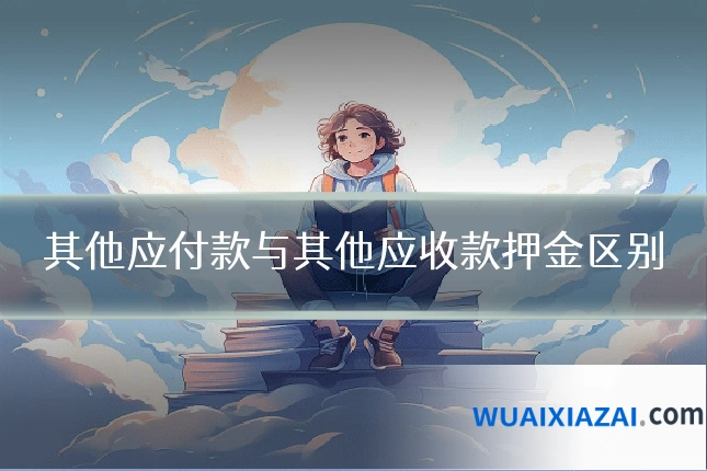 其他应付款与其他应收款押金区别