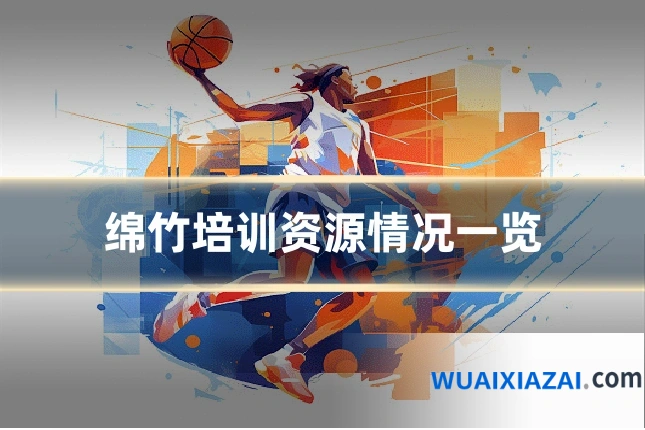 绵竹培训资源情况一览