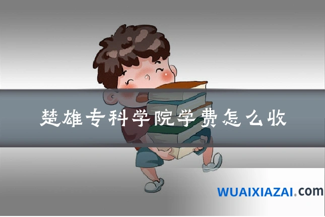 楚雄专科学院学费怎么收