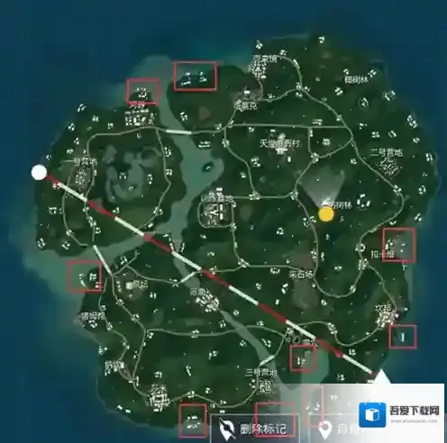 绝地求生:刺激战场建筑物