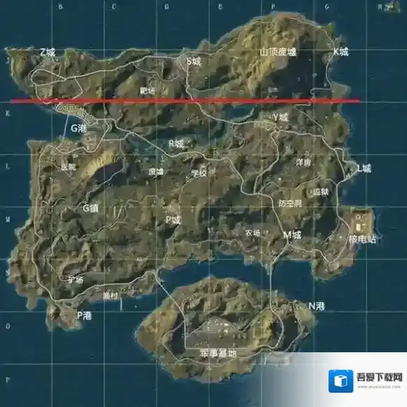 绝地求生:刺激战场航线