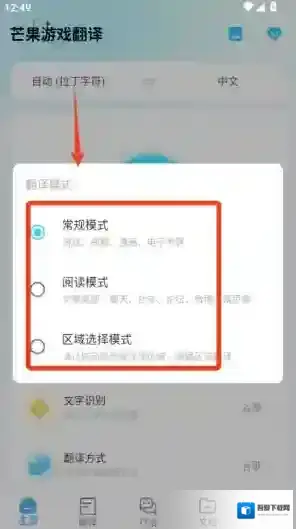 芒果游戏翻译悬浮按钮