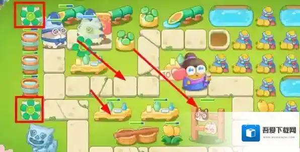 保卫萝卜4纸鸢探春第8关怎么过