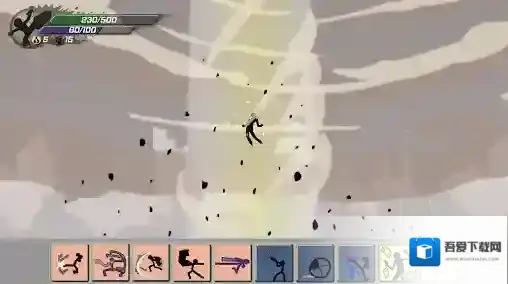 暴怒火柴人技能