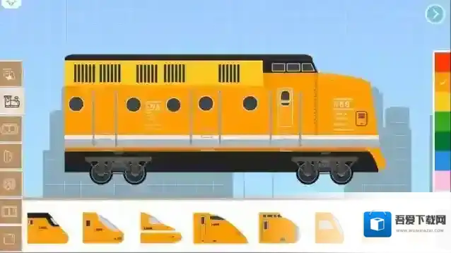 Labo积木火车儿童应用模板